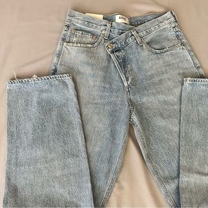 Agolde Criss Cross Jeans size 27 NWT